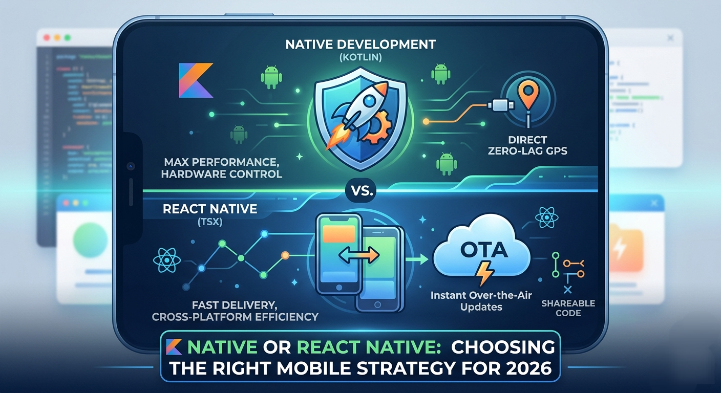 Native vs React Native: The Best Mobile App Strategy for 2026
